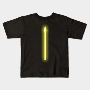 Spiritual Weapon (Yellow Spear) Kids T-Shirt